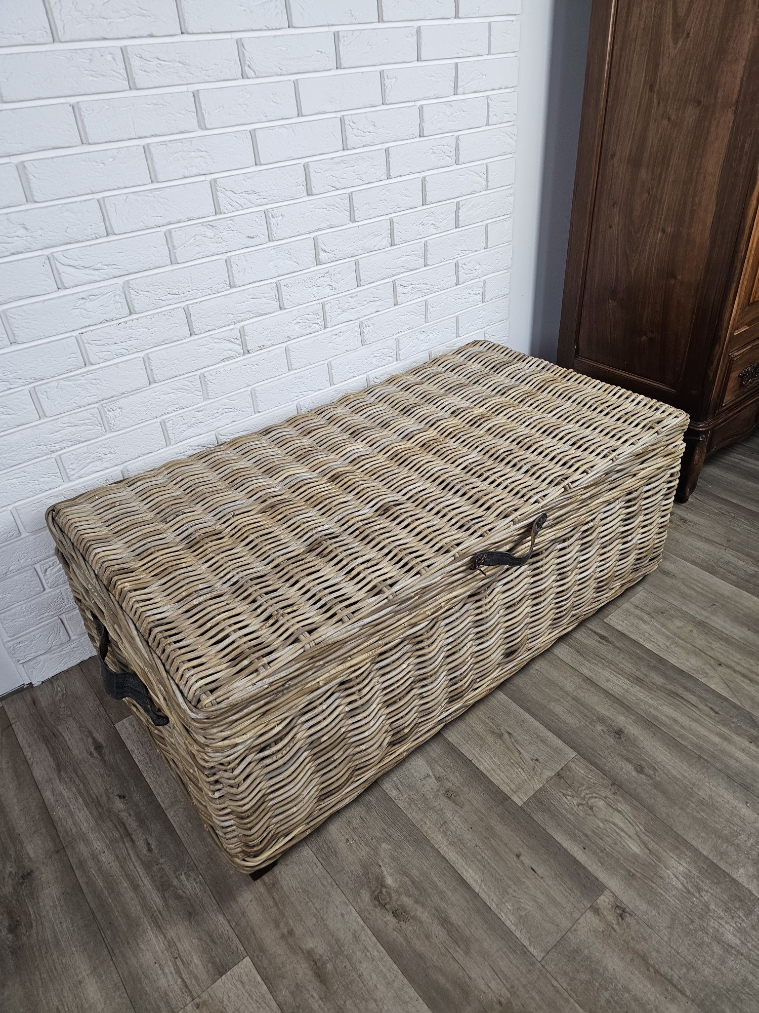 Skrzynia Ratanowa rattanowa 120cm