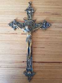 Crucifixo de bronze antigo