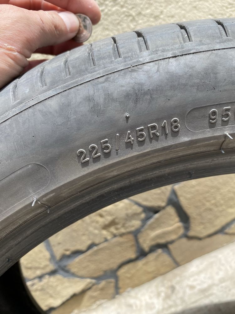 Шини Michelin 225/45/18 2 шт