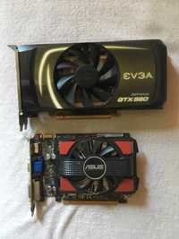 EVGA GeForce GTX560 1Gb oraz
GeForce GTS 450 1Gb