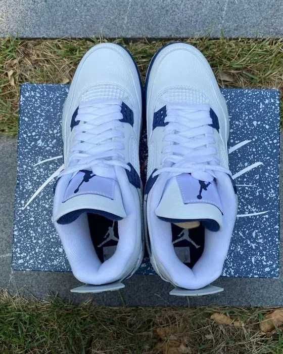 Buty meskie Mokasyny Jordan_4_Retro_Midnight_Navy R.40