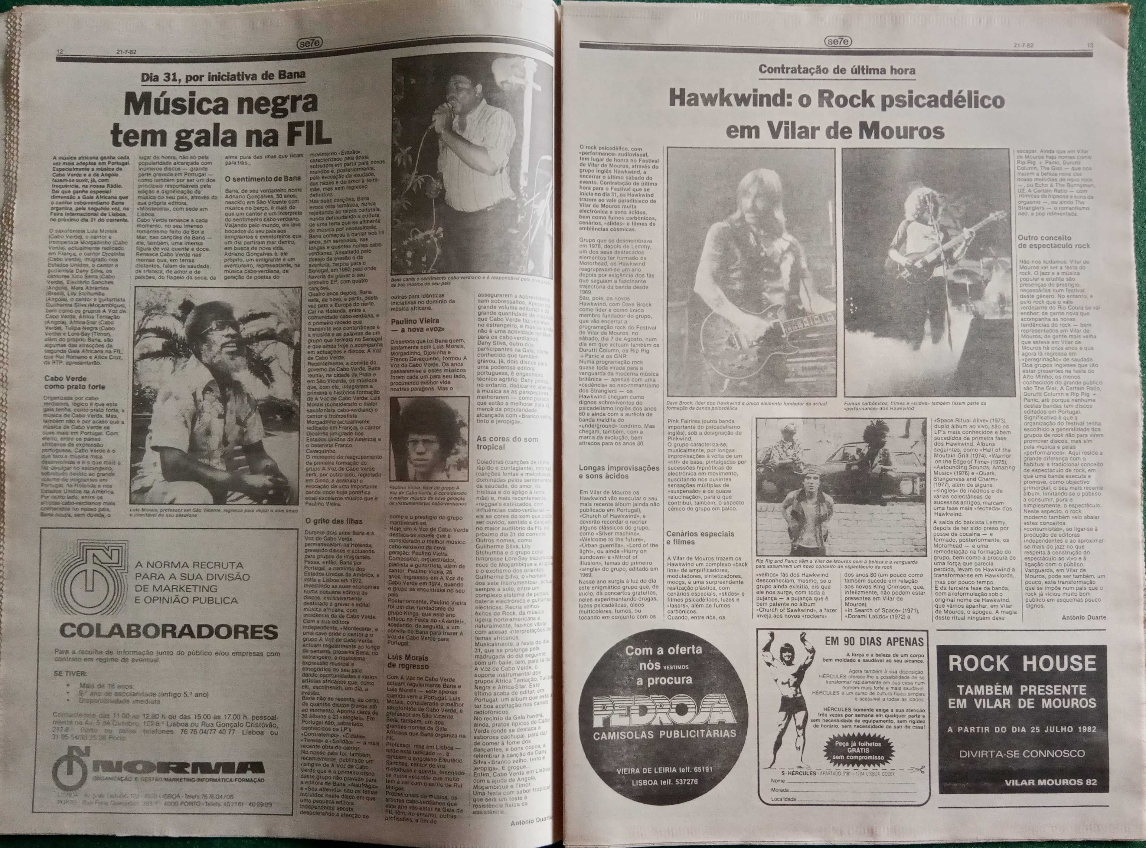 José Afonso	- - -		Se7e - nr. 215	- - - - -	Jornal