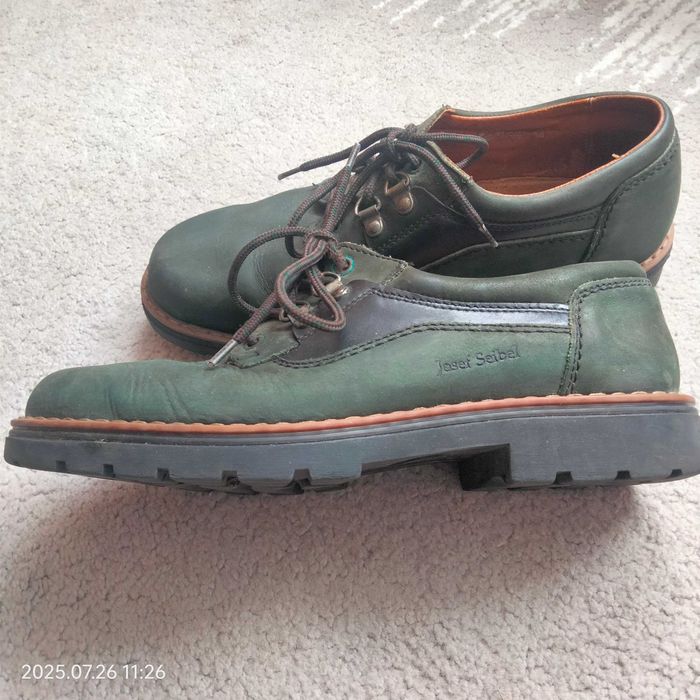 Мужские кожаные туфли Josef Seibel Германия р.41
