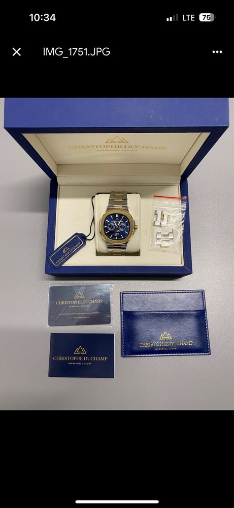 Zegarek luksusowy Christophe Duchamp L’ENVIE MOONPHASE