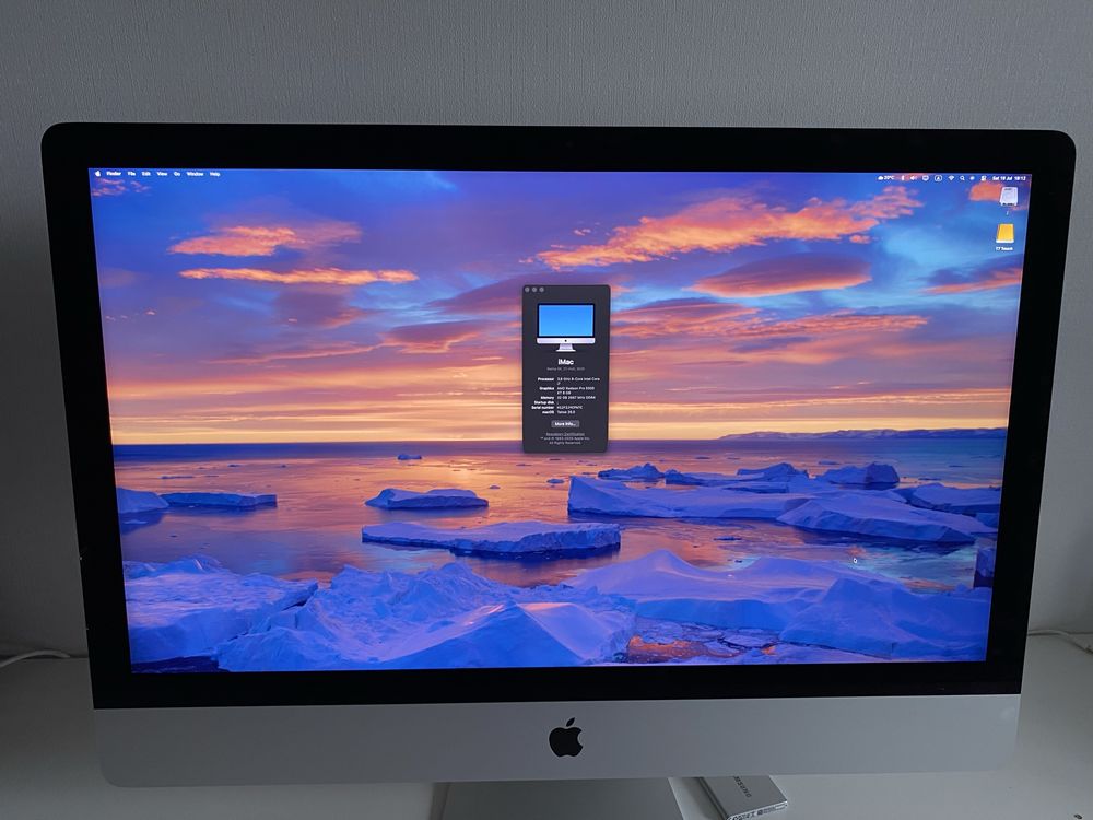 iMac Retina 5K, 27-inch, 2020 (i7, 32Gb, Radeon 5500 XT)