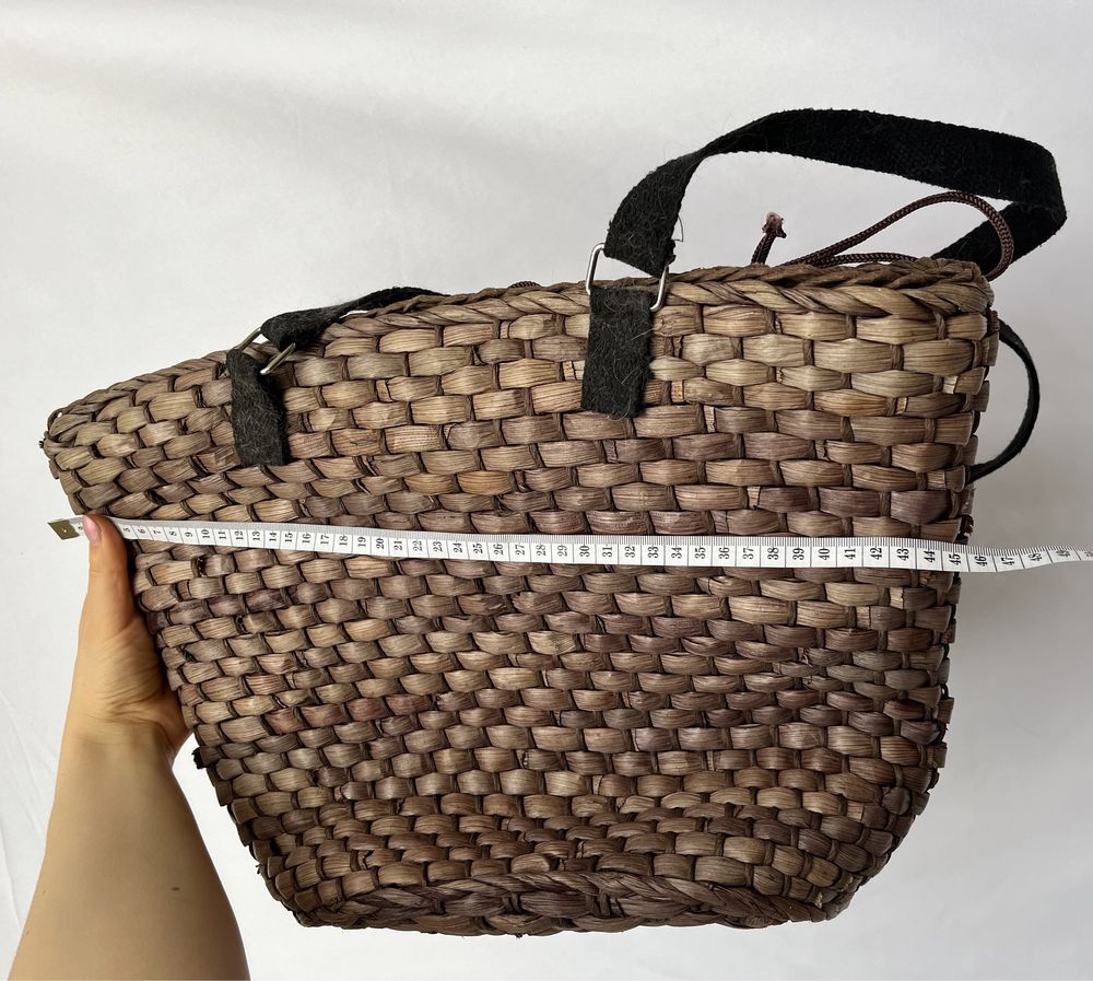 Torba shopper z rafii