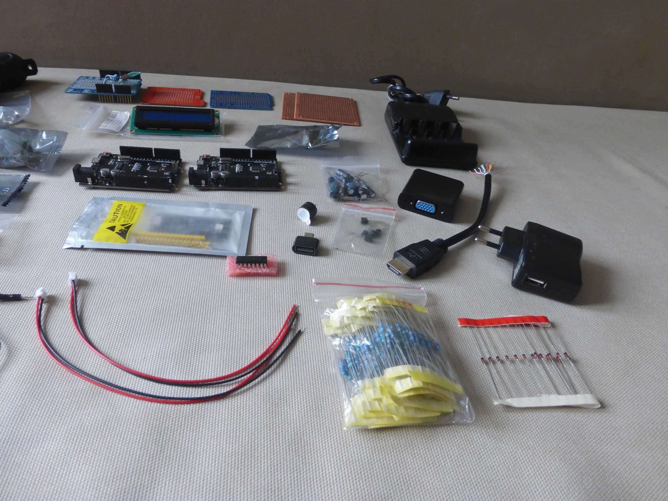 Zestaw elektroniki Arduino Uno Raspberry Pi Pico RP2040 moduły mix