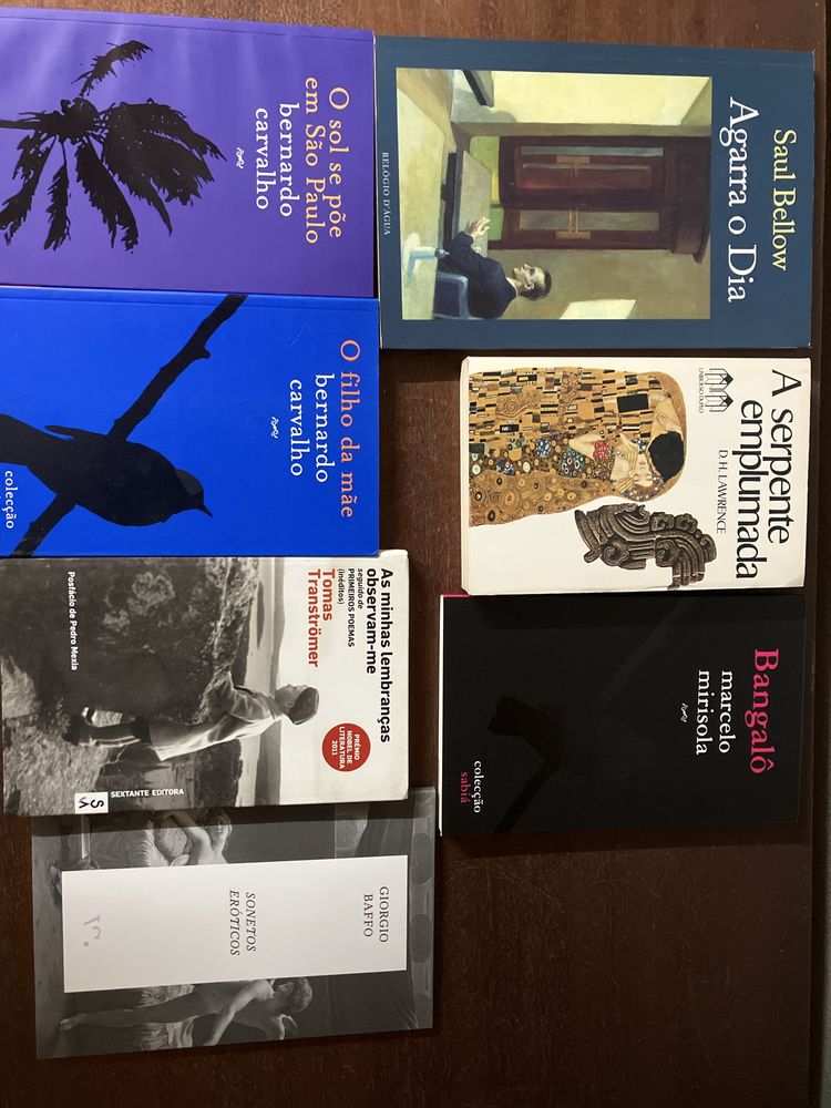 Literatura Nacional/Internacional - Preço unitario. Portes incluídos.