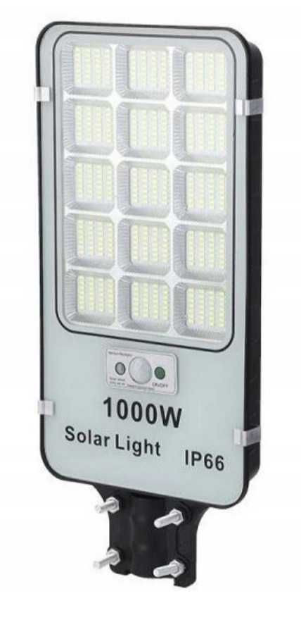 Lampa LED solarna latarnia uliczna 1000W 30000 mAh