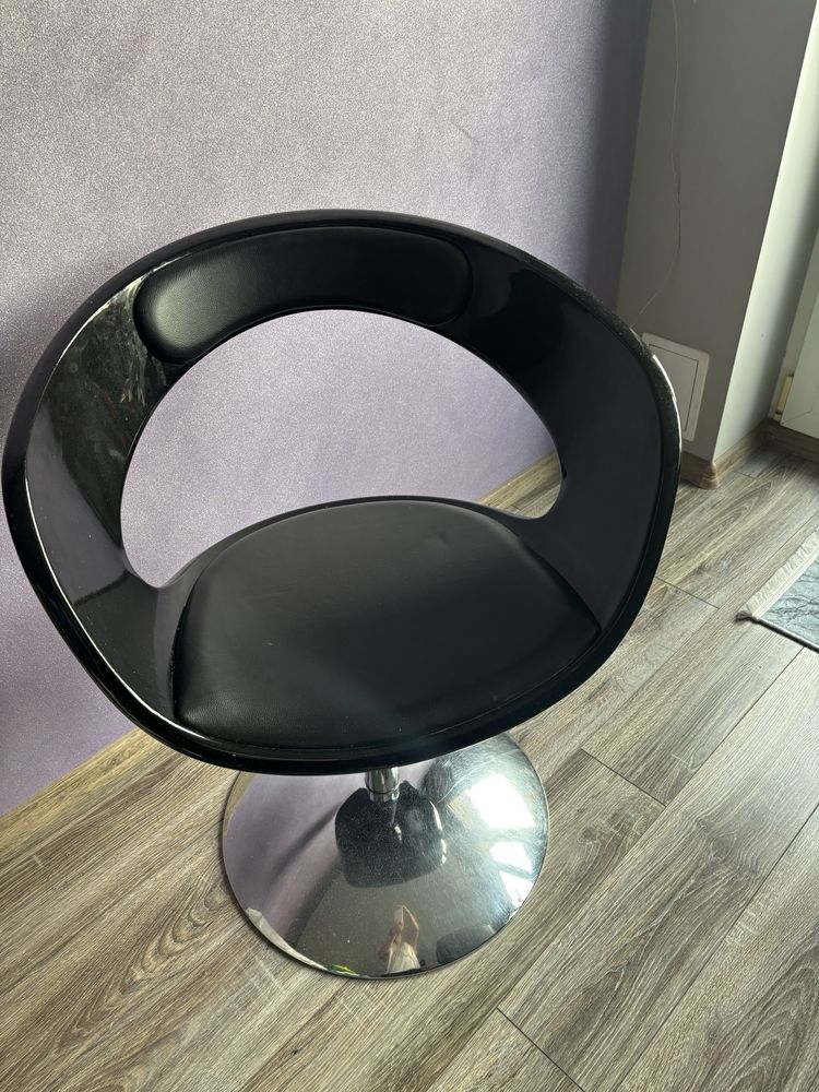 Designerski Fotel Obrotowy Czarny