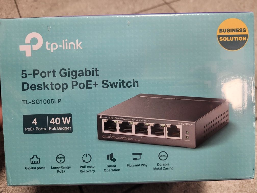 Switch POE gigabit TL-SG1005LP