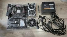 Zestaw ryzen 5 3600, gtx 1650 na gygabete aurus b450 z zasilaczem 600w