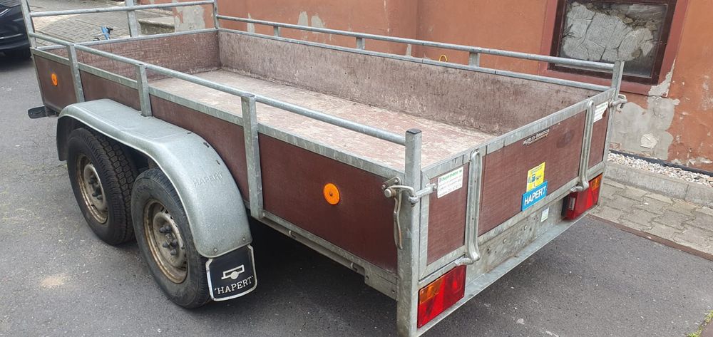 Przyczepa samochodowa dwuosiowa HAPERT DMC 2000