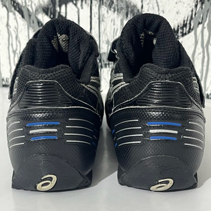 Велокросівки asics, оригінал, вінтаж на липучках, унісекс, закриті