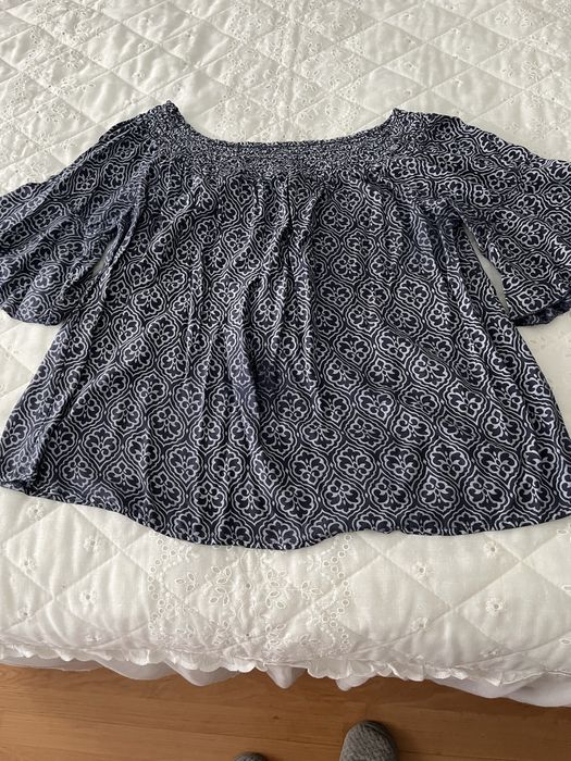 Blusa simples de verão