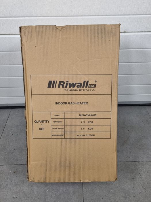 Газовий обігрівач RIWALL. Pro GAZER - BLAZER V2, без запаху!!