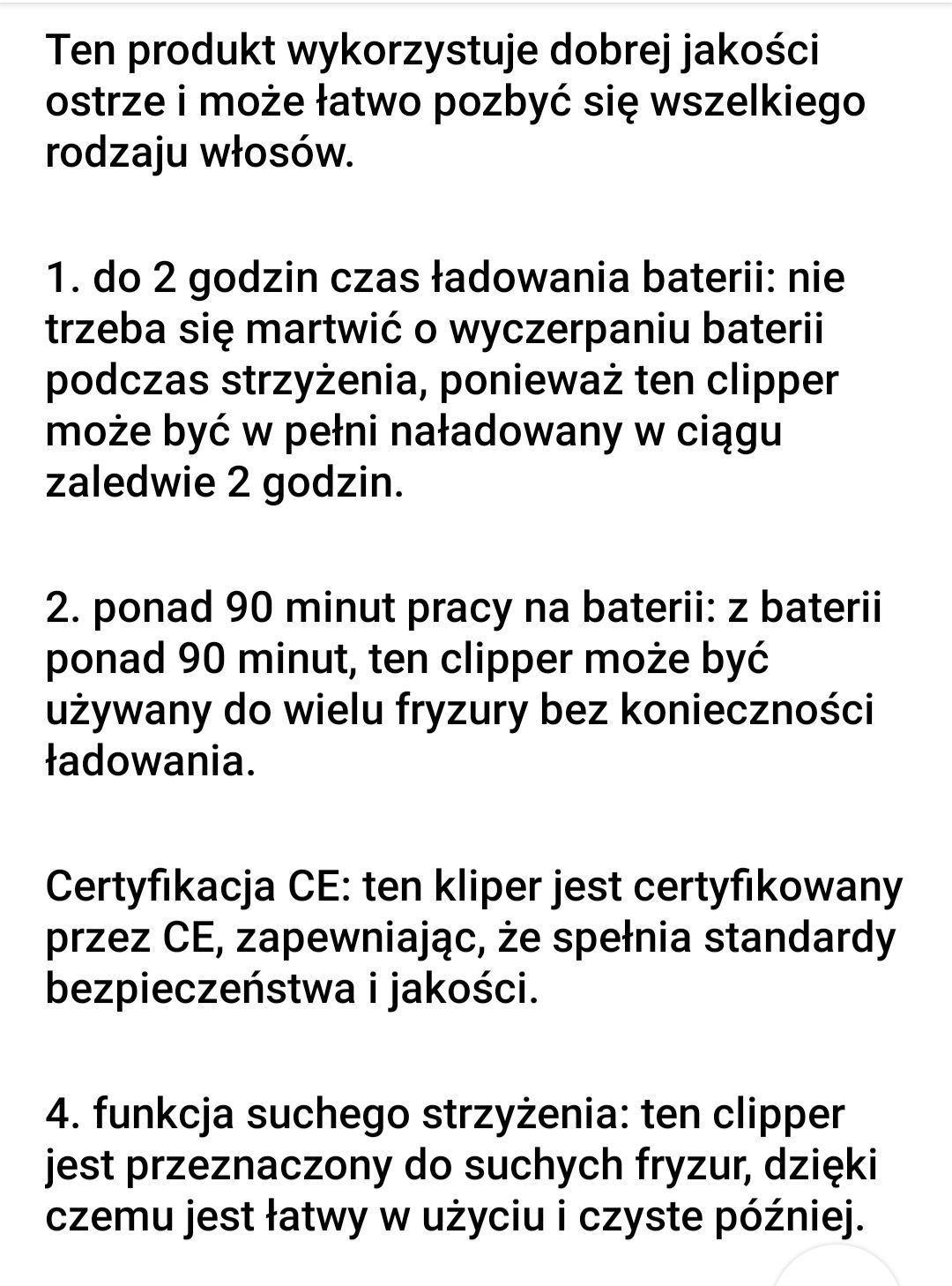 Nowa golarka trymer do włosów