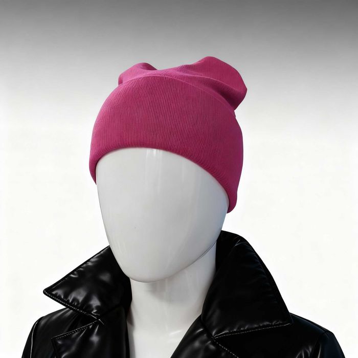 Шапка жіноча дитяча акрил подвійна
