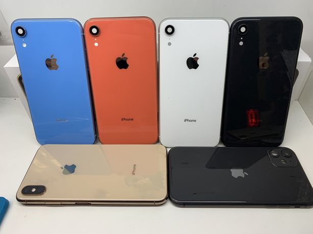 Продам корпус панель Айфон Apple iPhone XR original coral blue white