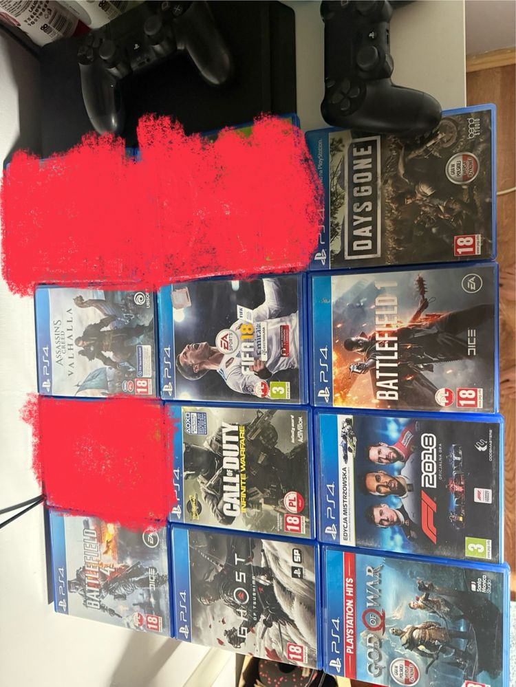 Playstation 4 slim 2 pady