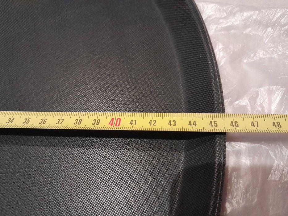 Dwie duże tace cateringowe 46 cm Relaxdays antypoślizgowe nowe outlet