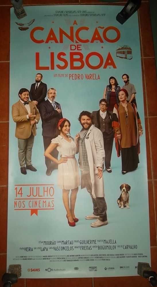 Poster do filme Canção de Lisboa