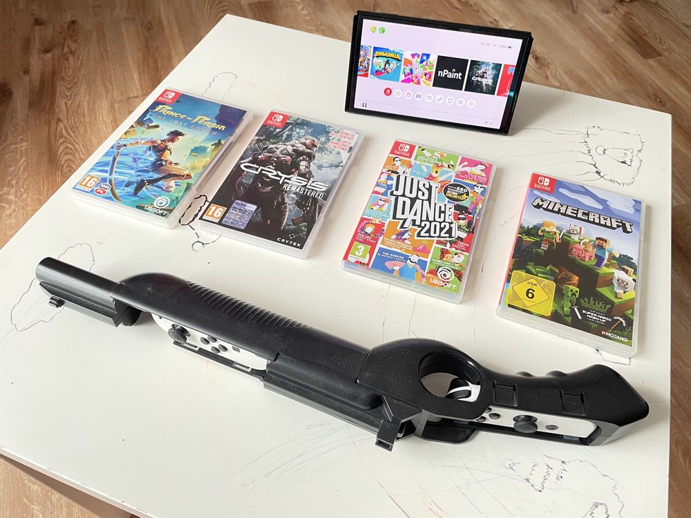 Nintendo switch oled gwarancja 1 rok media expert