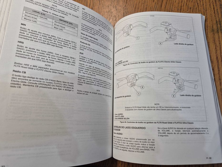 Manual 2003 Harley Davidson centenário Touring Electra Glide Road King