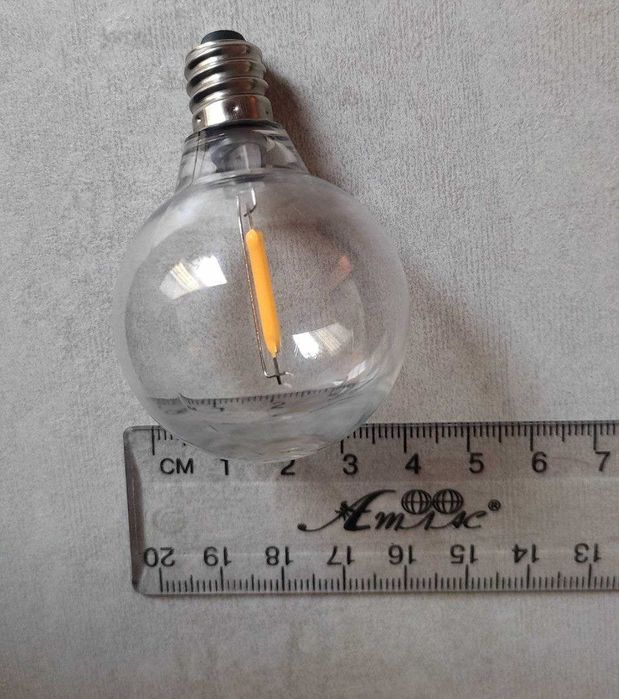 Гирлянда УЛИЧНАЯ, цена за метр 180 грн с лампами