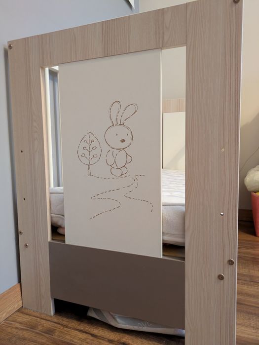 Łóżeczko Klupś Safari materac