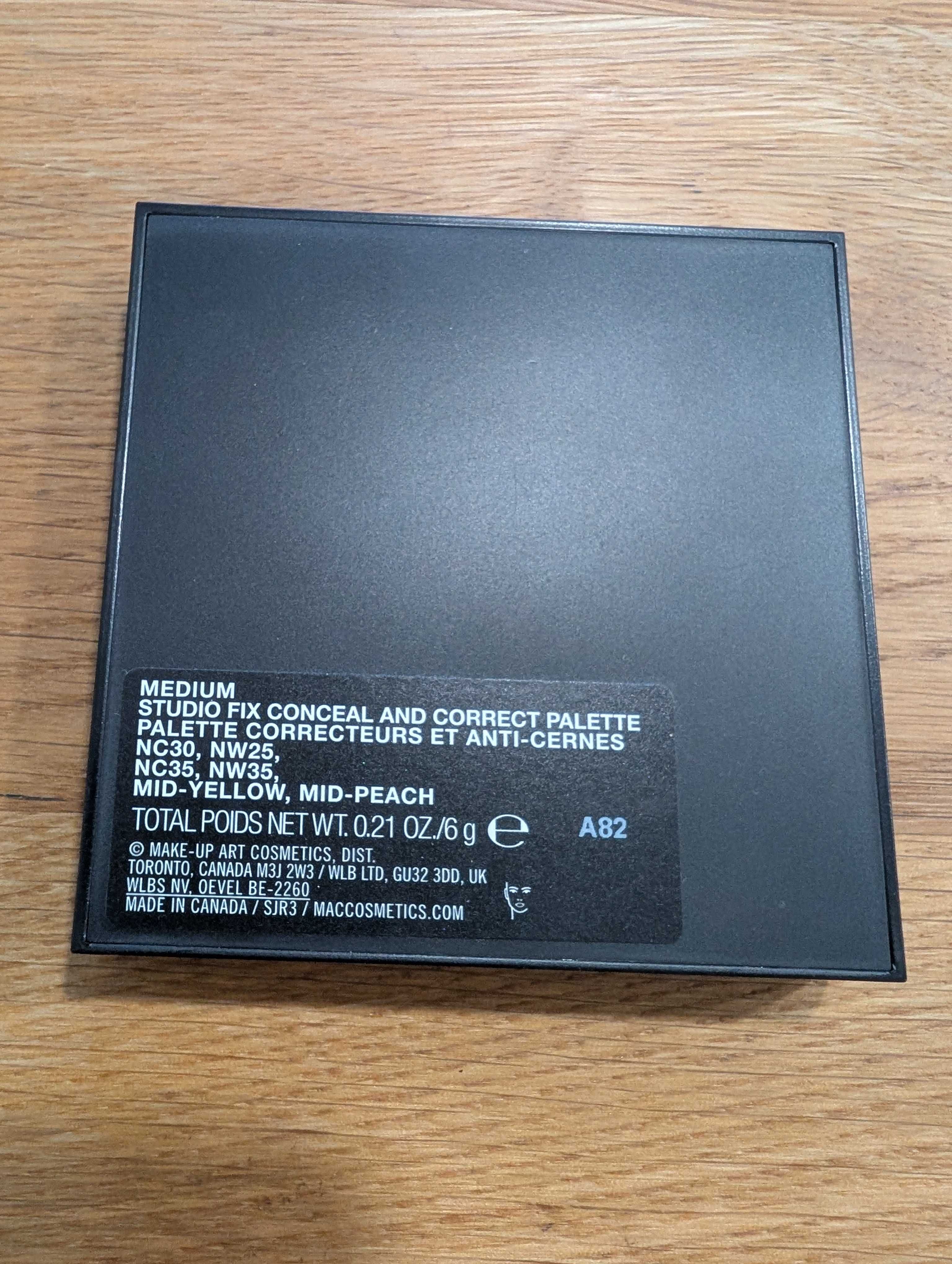Paleta korygująca - MAC Studio Fix Conceal, Medium