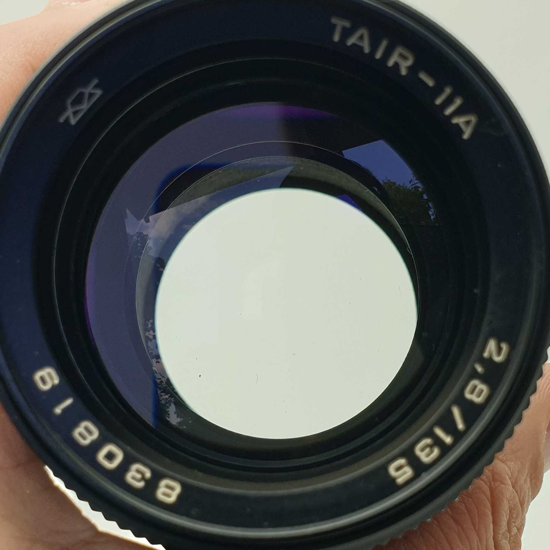 Tair 11A 2,8/135 Obiektyw m42 komplet j.NOWY Filtry Futerał Pudełko