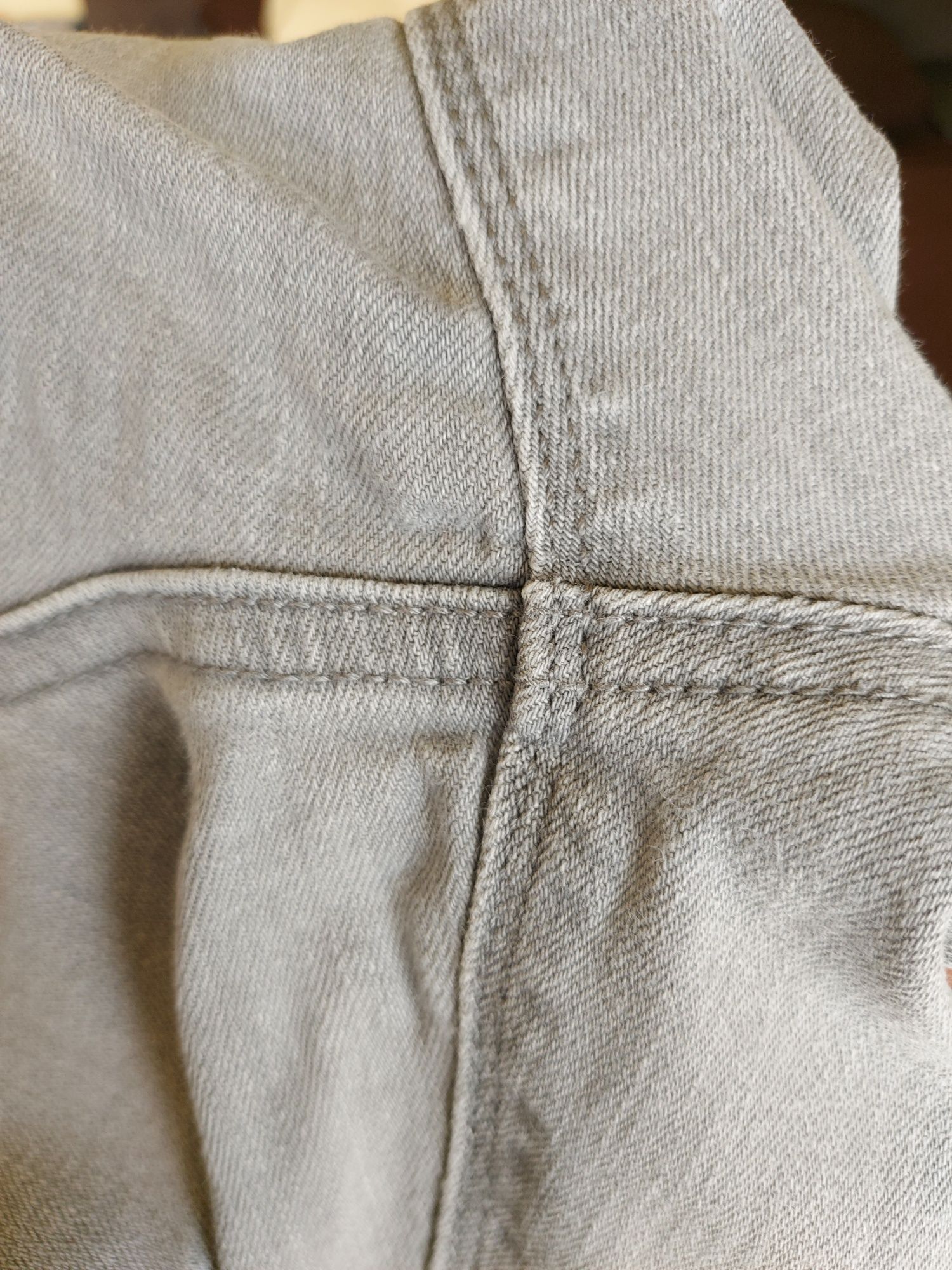 Spodnie jeans szare rozmiar 38