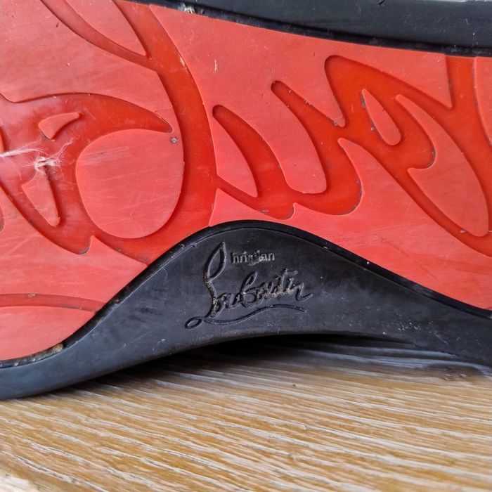 męskie sneakersy Christian Louboutin z ćwiekami, r.42