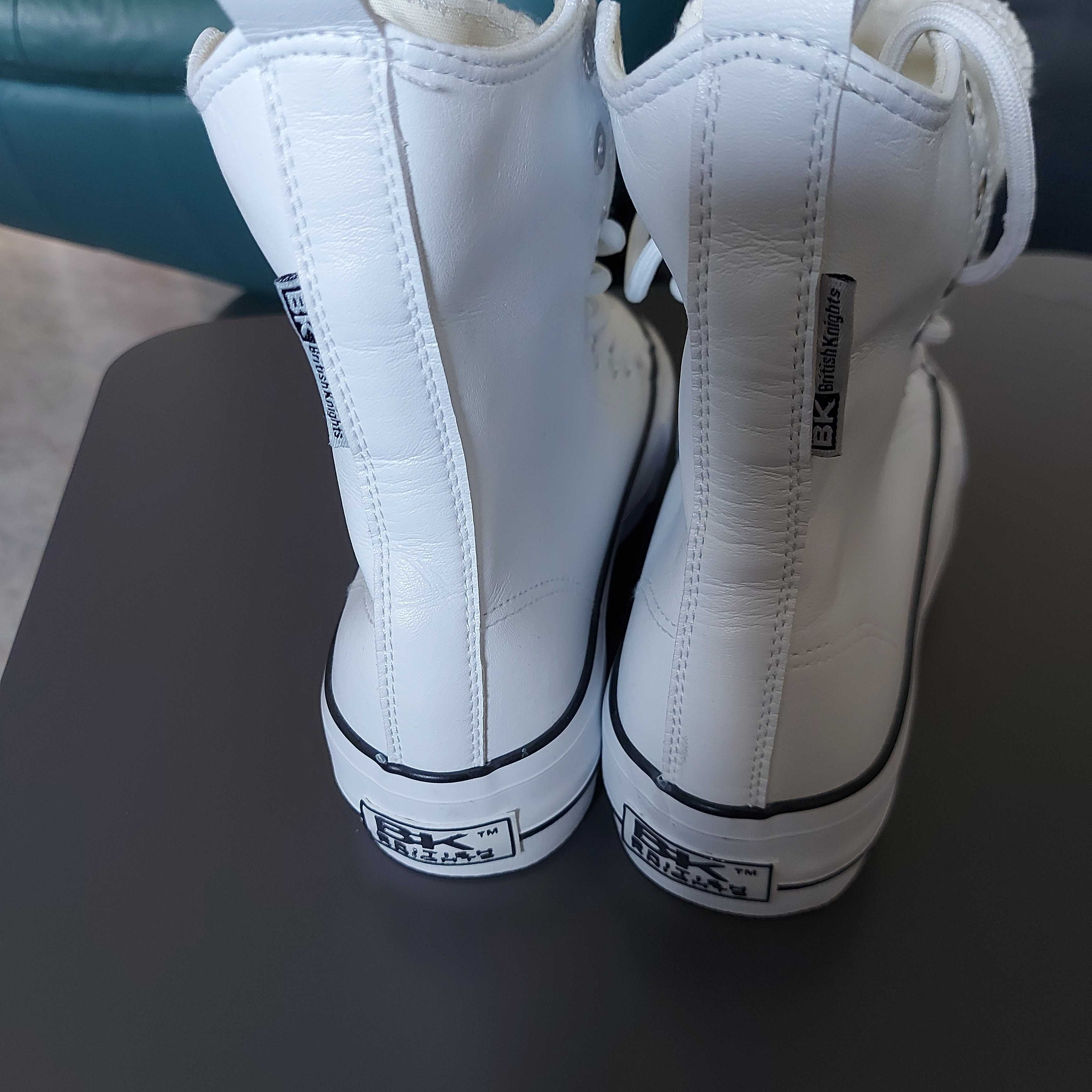 Nowe białe buty british knights