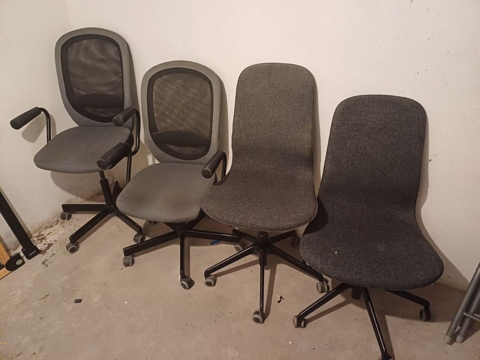 Zestaw krzeseł biurowych, cena za wszystkie