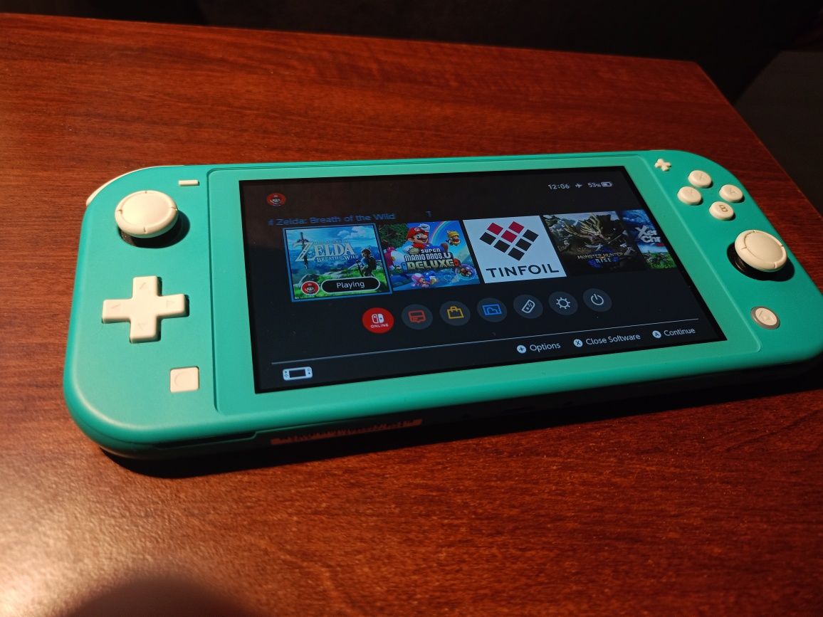 Konsola Nintendo Switch Lite (przerobiona)