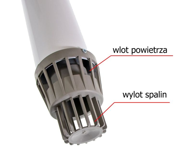 Nagrzewnica gazowa 32 kW, ogrzewanie hali przemysłowej, warsztatu.