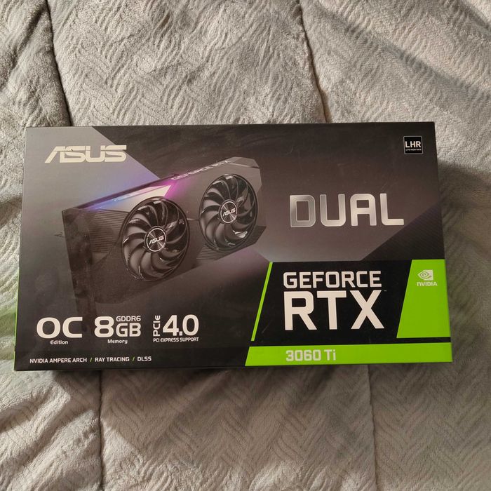 Asus Dual RTX 3060ti 8GB OC Edition