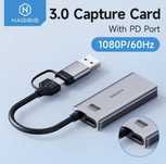 Hagibis Karta przechwytywania wideo USB 3.0 HDMI na USB/USB C