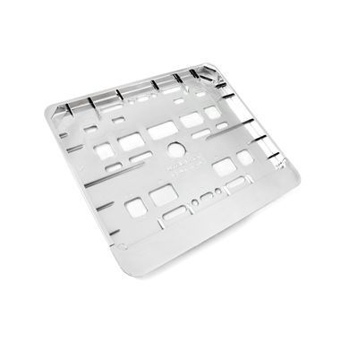 Ramka Tablicy Rejestracyjnej Chrom Motor 19X15Cm