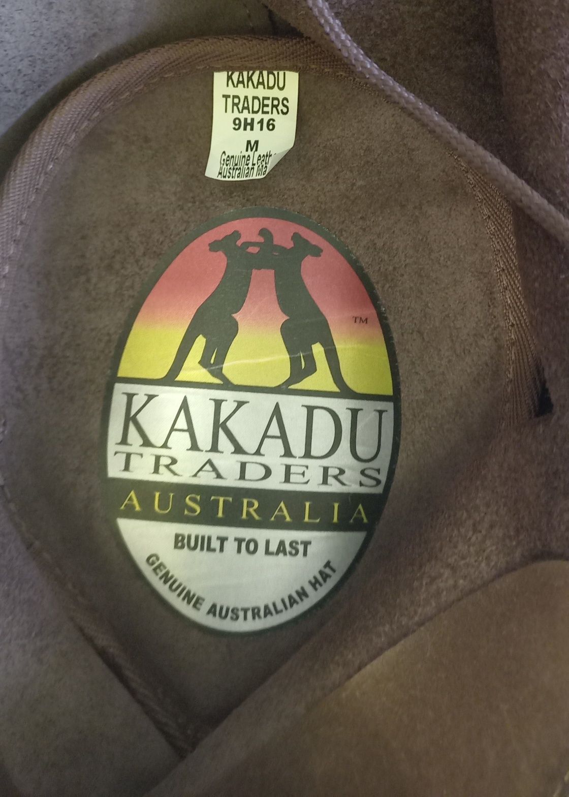 Шляпа kakadu Avstralia кожа