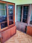 Witryny Regały Biblioteczki trzy sztuki