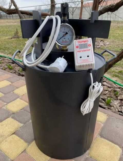 автоклав електричний флянцево-гвинтовий - 16 банок + подарунок