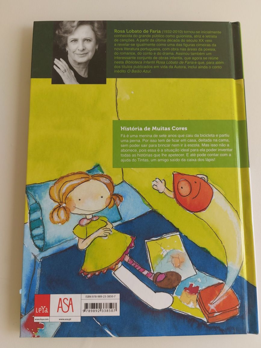 Livro "História de muitas cores"
