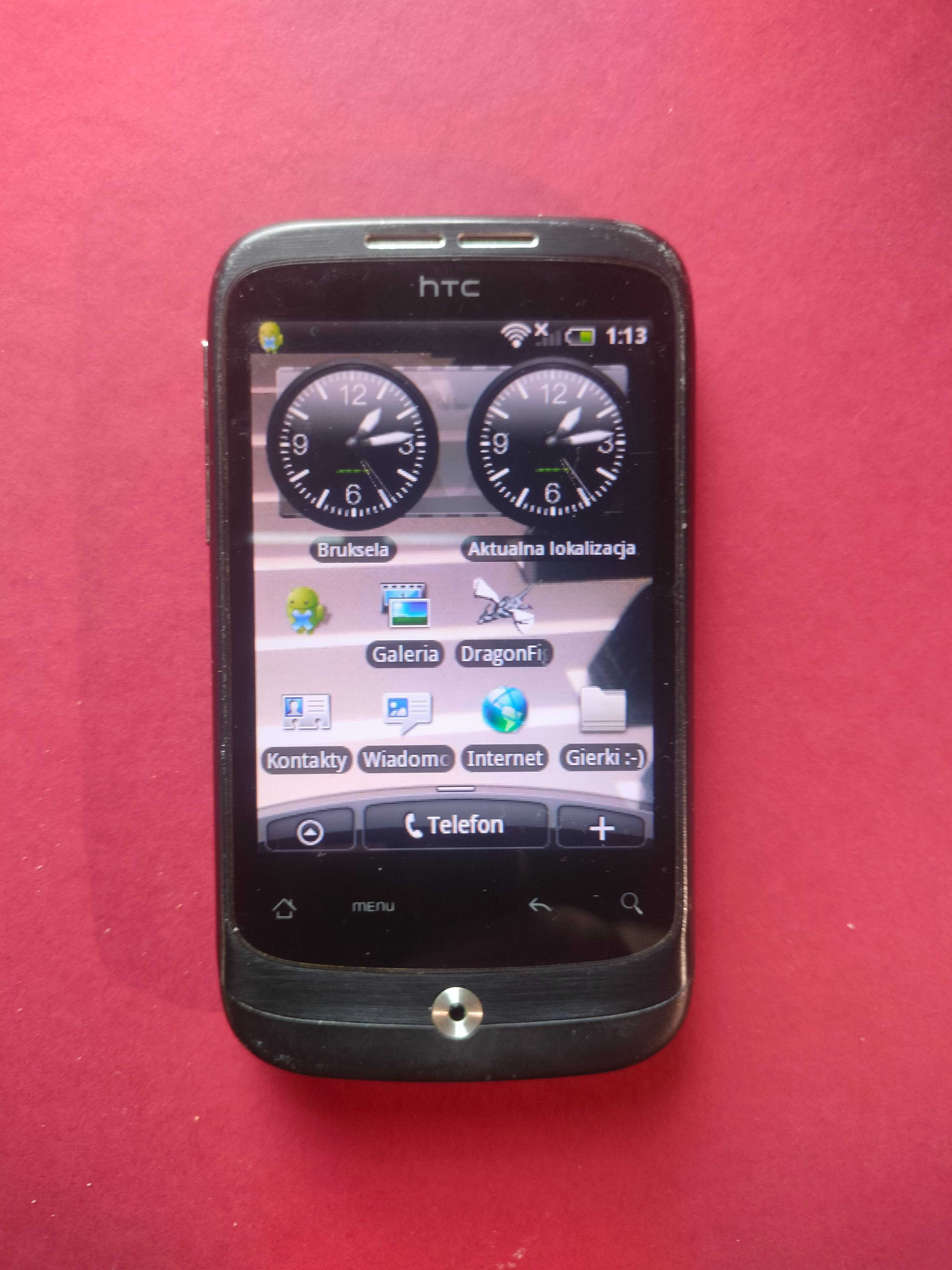 Telefon mały smartfon HTC Wildfire E