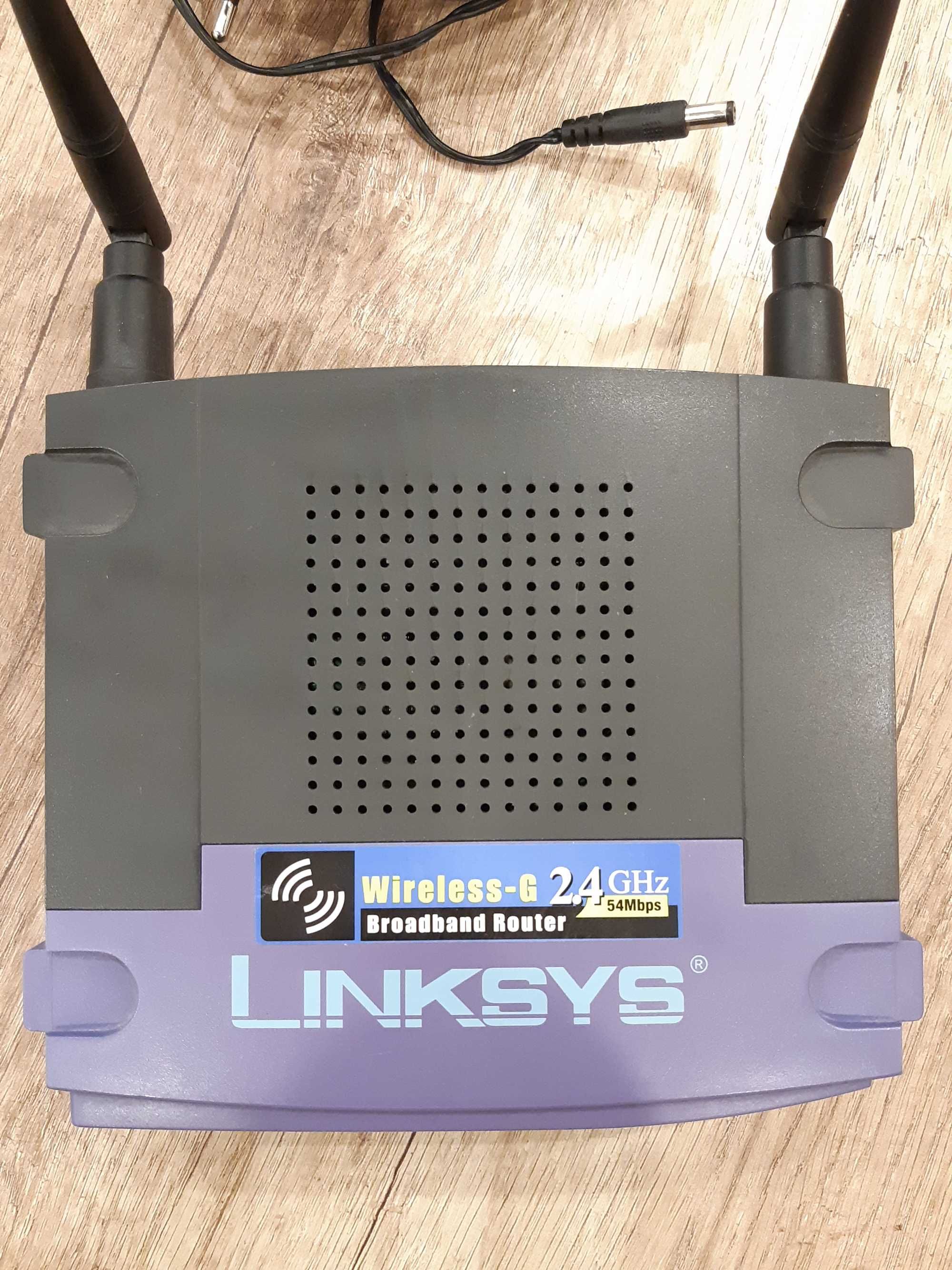 Router LINKSYS WRT54-G Wireless-G Broadband 2.4 GHZ sprawny + zasilacz