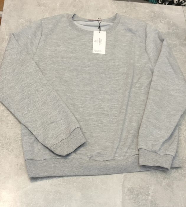 Nowa szara damska bluza