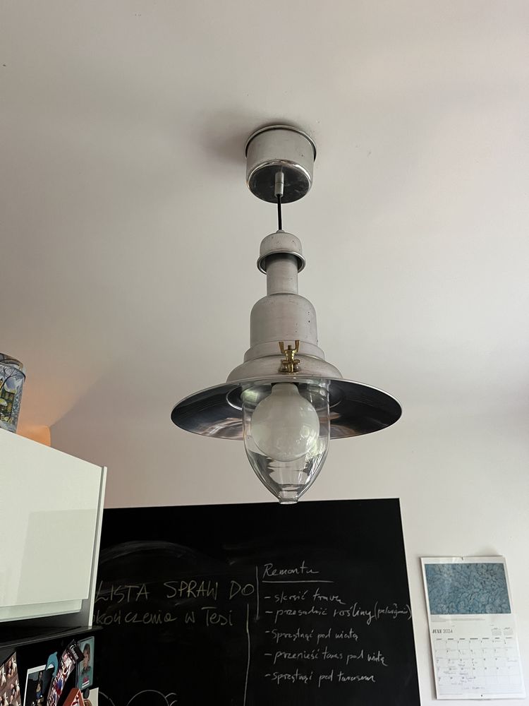 Lampy metalowe, ottava industrialne IKEA