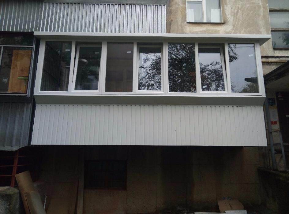 ЗАСКЛЕННЯ БАЛКОНА / ЛОДЖІЇ - та їх ремонт / під ключ. Скління будинків